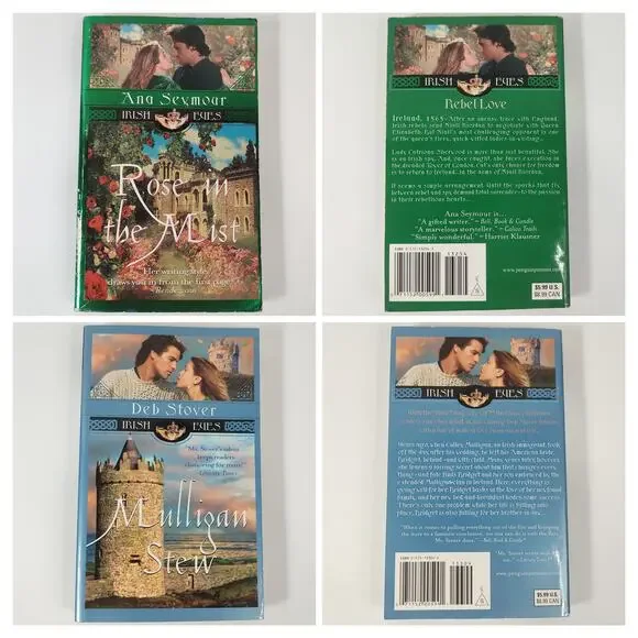 Irish Eyes Romance Paperback Book Complete Series Historical Romance Lot of 16